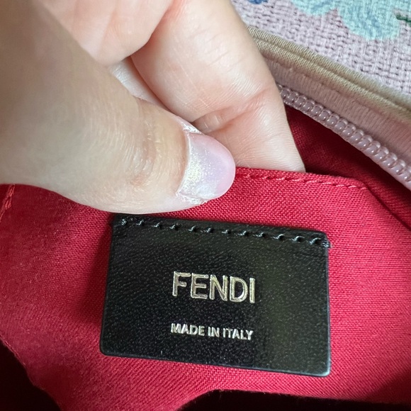 Fendi mini embroidered shopping tote - Picture 8 of 12